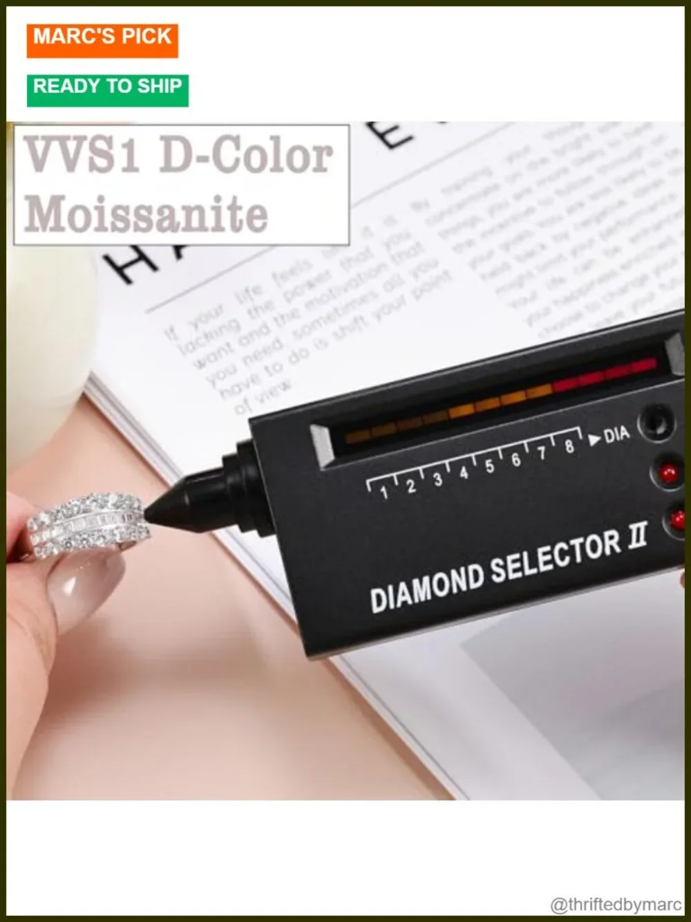 Wide Moissanite Eternity Band 925 Sterling Silver Wedding Ring